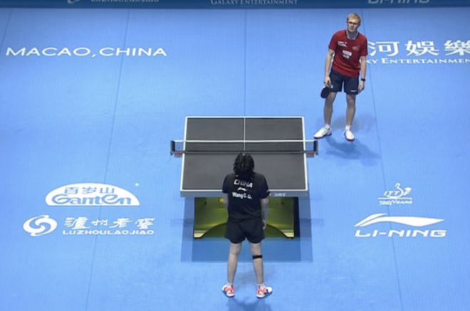 王楚钦力克菲利克斯-勒布伦晋级8强