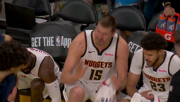 詹姆斯与约基奇摊手怒斥裁判引热议